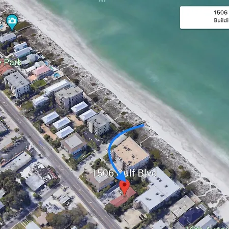 Blue Water Beachside Villa 4 Clearwater Beach Exterior photo